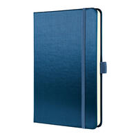 SIGEL CO403 Notizbuch Conceptum, Blue Metallic, ca. A5, liniert, Hardcover, blau