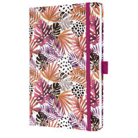 SIGEL JN355 Notizbuch Jolie, Apricot Jungle Fever, ca. A5, liniert