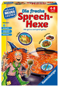 Die freche Sprech-Hexe - Kinderspiel ab 4 Jahre