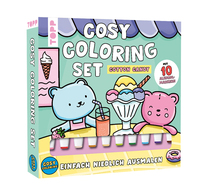Cosy Coloring „Cotton Candy“ Ausmalset - Einfach niedlich ausmalen