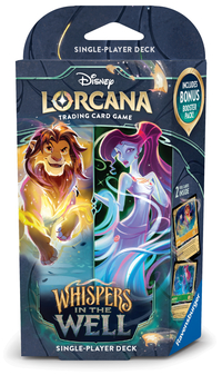 Disney Lorcana TCG: Whispers in the Well - Single-Player Deck Amber and Emerald (Englisch)