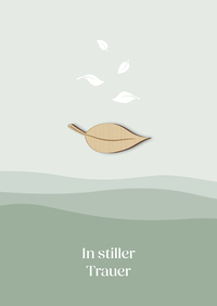 In stiller Trauer
