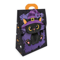 TRÖTSCH - Geschenktasche mit Verschluss Gruselfreunde Katze