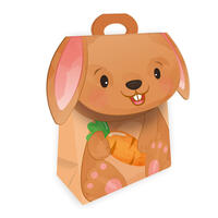 Trötsch Geschenktasche mit Verschluss Hase
