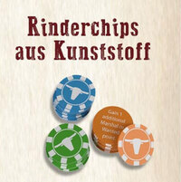 Western Legends (2. Edition) | Rinderchips aus Kunststoff - Zusatzmaterial