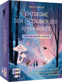 Kartenset: Entdecke den Zauber der Rauhnächte – 60 Karten mit Begleitheft für die ganze Familie