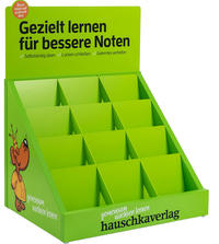 Leeres Holzstufendisplay 