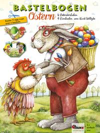Ostern basteln Bastelbogen Körbchen & Eierbecher Ausschneidebogen