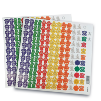 Minakshi-Tempel - Stickerbögen für Holzstatuen