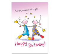Oups Postkarte Geburtstag
