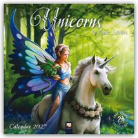 Unicorns by Anne Stokes – Einhörner von Anne Stokes 2027– Original Flame Tree Publishing-Kalender [Kalender]