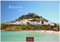 Rhodos Kalender 2026 35x50cm Großformat, Premium Qualität, Urlaub, Ferien, Reise & Lifestyle – Perfekt für Rodos Fans & Reisebegeisterte.
