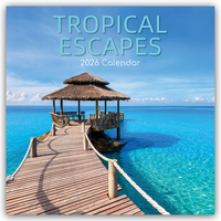 Tropical Escapes – Urlaub in den Tropen 2026 – 16-Monatskalender