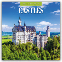 Castles – Burgen – Schlösser 2026 – 16-Monatskalender