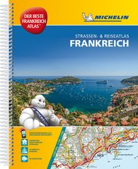 Michelin Straßenatlas Frankreich mit Spiralbindung