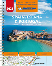 Michelin Straßenatlas Spanien & Portugal mit Spiralbindung