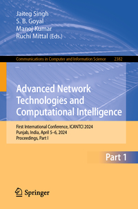 Advanced Network Technologies and Computational Intelligence