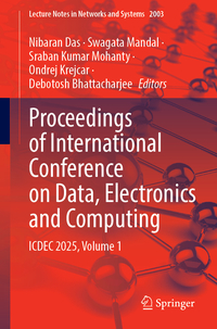 Proceedings of International Conference on Data, Electronics and Computing