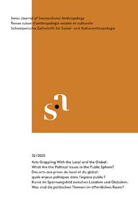 Schweizerische Zeitschrift für Sozial- und Kulturanthropologie