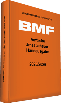Amtliche Umsatzsteuer-Handausgabe 2025/2026