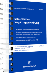 Steuerberatervergütungsverordnung