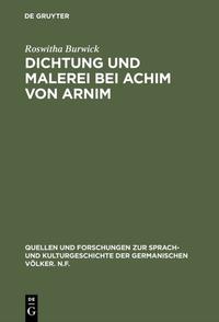 Dichtung und Malerei bei Achim von Arnim