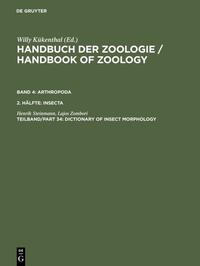 Dictionary of Insect Morphology