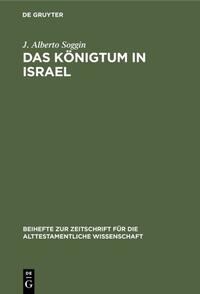 Das Königtum in Israel