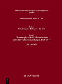 Chronologische Bilddokumentation der österreichischen Zeitungen 1796–1847