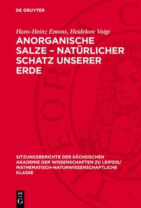 Anorganische Salze – Natürlicher Schatz unserer Erde