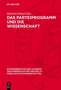 Das Parteiprogramm und die Wissenschaft