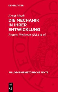 Die Mechanik ın ihrer Entwicklung