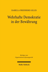Wehrhafte Demokratie in der Bewährung
