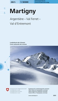 282S Martigny Schneesportkarte