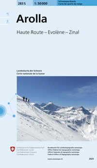 283S Arolla Schneesportkarte