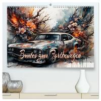 Buntes zum Fortbewegen (hochwertiger Premium Wandkalender 2025 DIN A2 quer), Kunstdruck in Hochglanz