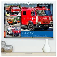 KAMAZ - Die LKW-Ikone der UdSSR auf Kubas Straßen (hochwertiger Premium Wandkalender 2025 DIN A2 quer), Kunstdruck in Hochglanz