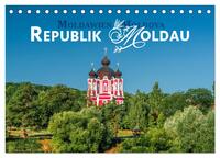 Republik Moldawien - Das südosteuropäische Kleinod (Tischkalender 2025 DIN A5 quer), CALVENDO Monatskalender