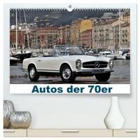 Autos der 70er (hochwertiger Premium Wandkalender 2025 DIN A2 quer), Kunstdruck in Hochglanz