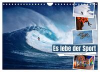 Es lebe der Sport - Momentaufnahmen by VogtArt (Wandkalender 2025 DIN A4 quer), CALVENDO Monatskalender