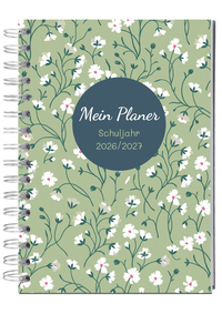 PERSEN Schuljahresplaner RB A5 26/27 - Flower