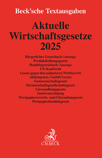 Aktuelle Wirtschaftsgesetze 2025
