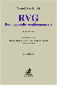 Rechtsanwaltsvergütungsgesetz. RVG