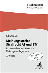Jura kompakt / Meinungsstreite Strafrecht AT und BT/1