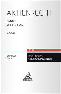 Aktienrecht Band 1: §§ 1-116 AktG