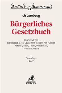 Bürgerliches Gesetzbuch. BGB