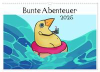 Bunte Abenteuer (Wandkalender 2025 DIN A3 quer), CALVENDO Monatskalender