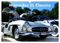 Mercedes SL Classics (Wandkalender 2025 DIN A3 quer), CALVENDO Monatskalender