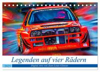 Legenden auf vier Rädern (Tischkalender 2025 DIN A5 quer), CALVENDO Monatskalender
