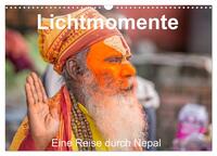 Lichtmomente - Eine Reise durch Nepal (Wandkalender 2025 DIN A3 quer), CALVENDO Monatskalender